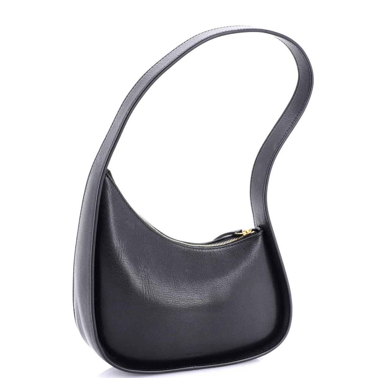 Half Moon Shoulder Bag Leather - Deep Luxury