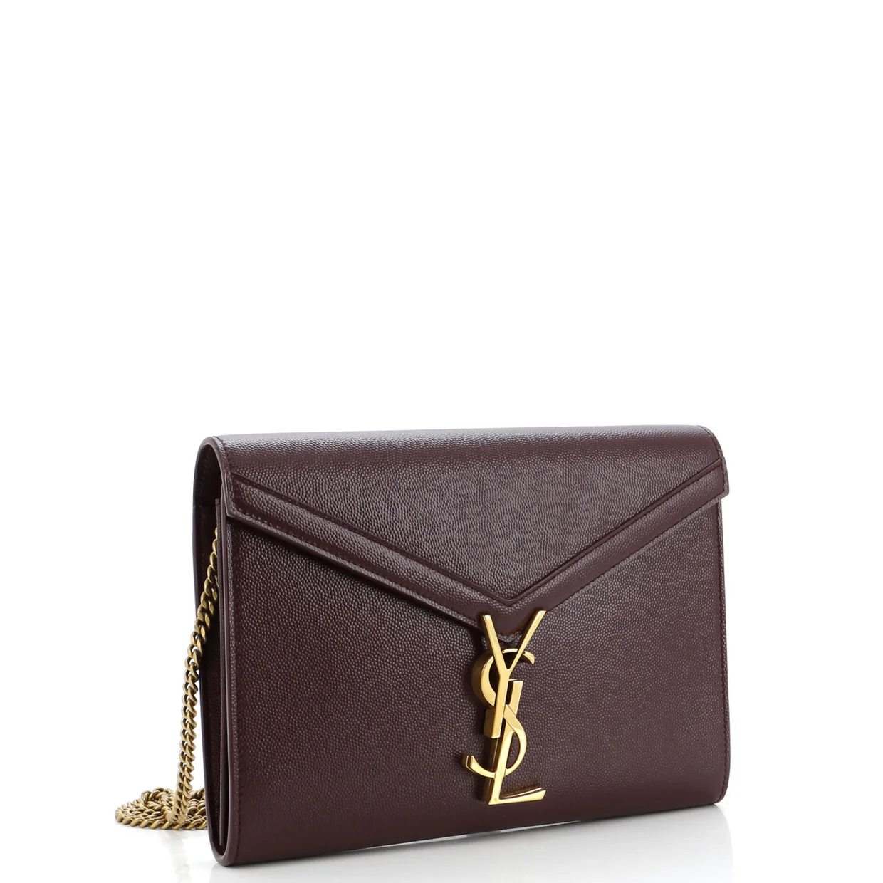 Cassandra Chain Wallet Leather - Deep Luxury