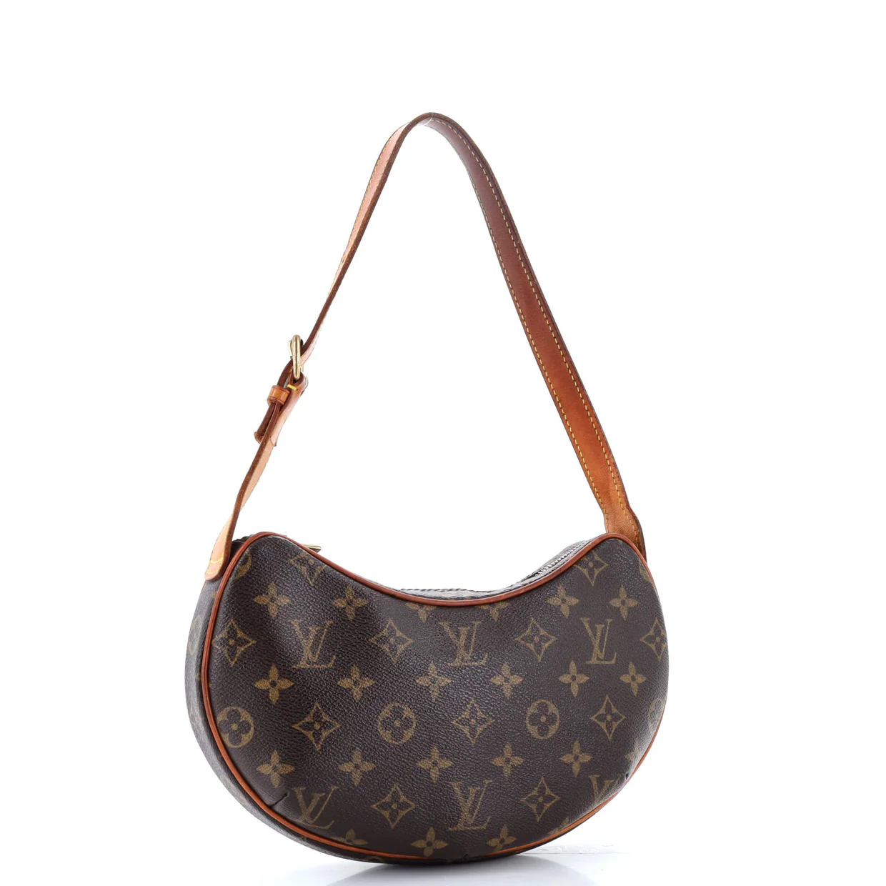 Croissant Handbag Monogram Canvas PM - Deep Luxury