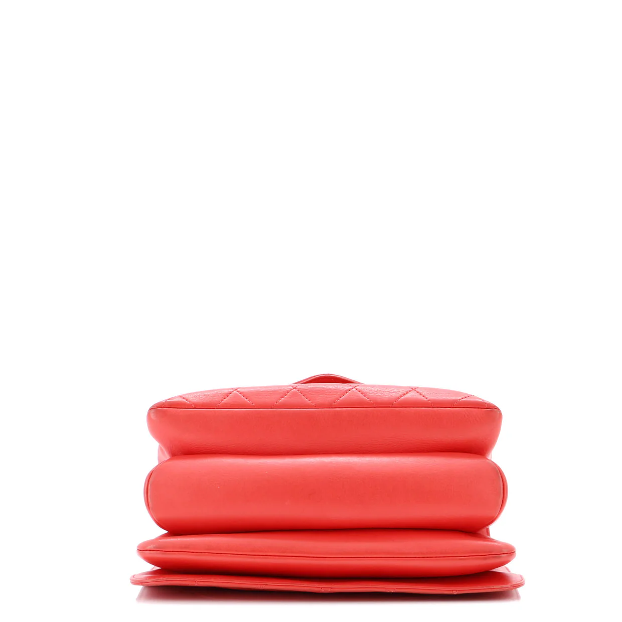 Gold Top Handle Bag Quilted Lambskin Medium - Deep Luxury