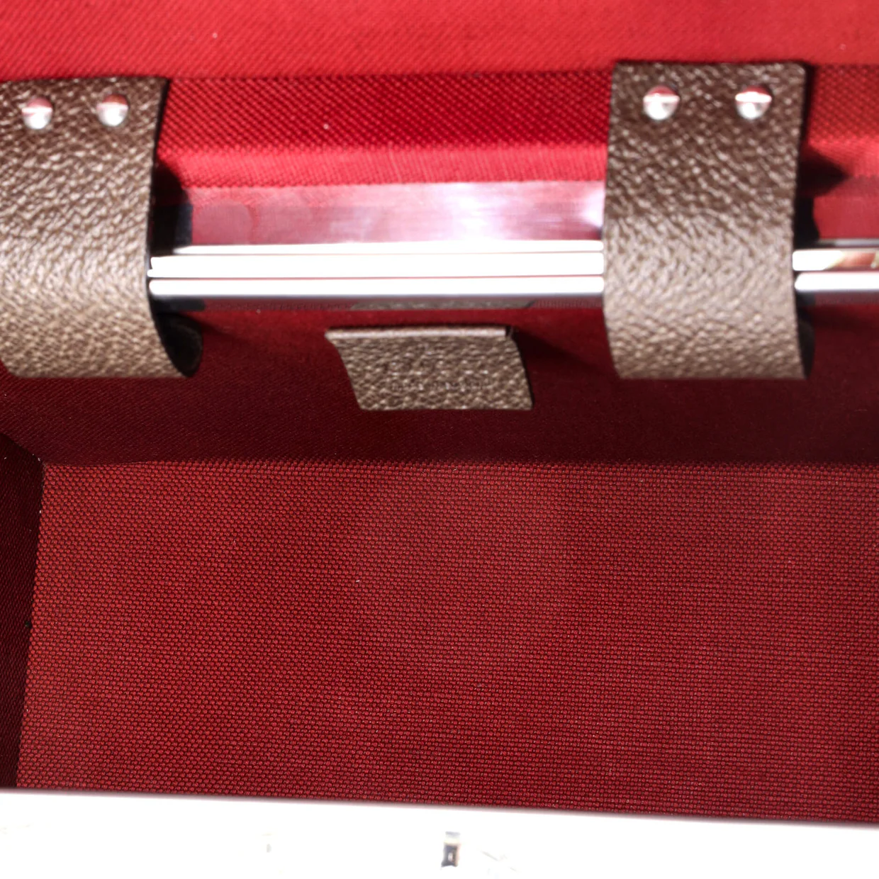 Bamboo Globe-Trotter Vanity Case GG Coated Canvas - Deep Luxury