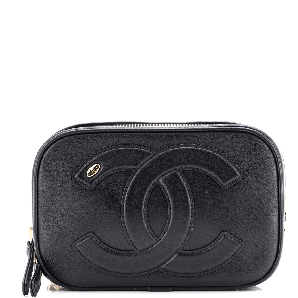 CC Mania Zip Around Belt Bag Lambskin - Deep Luxury