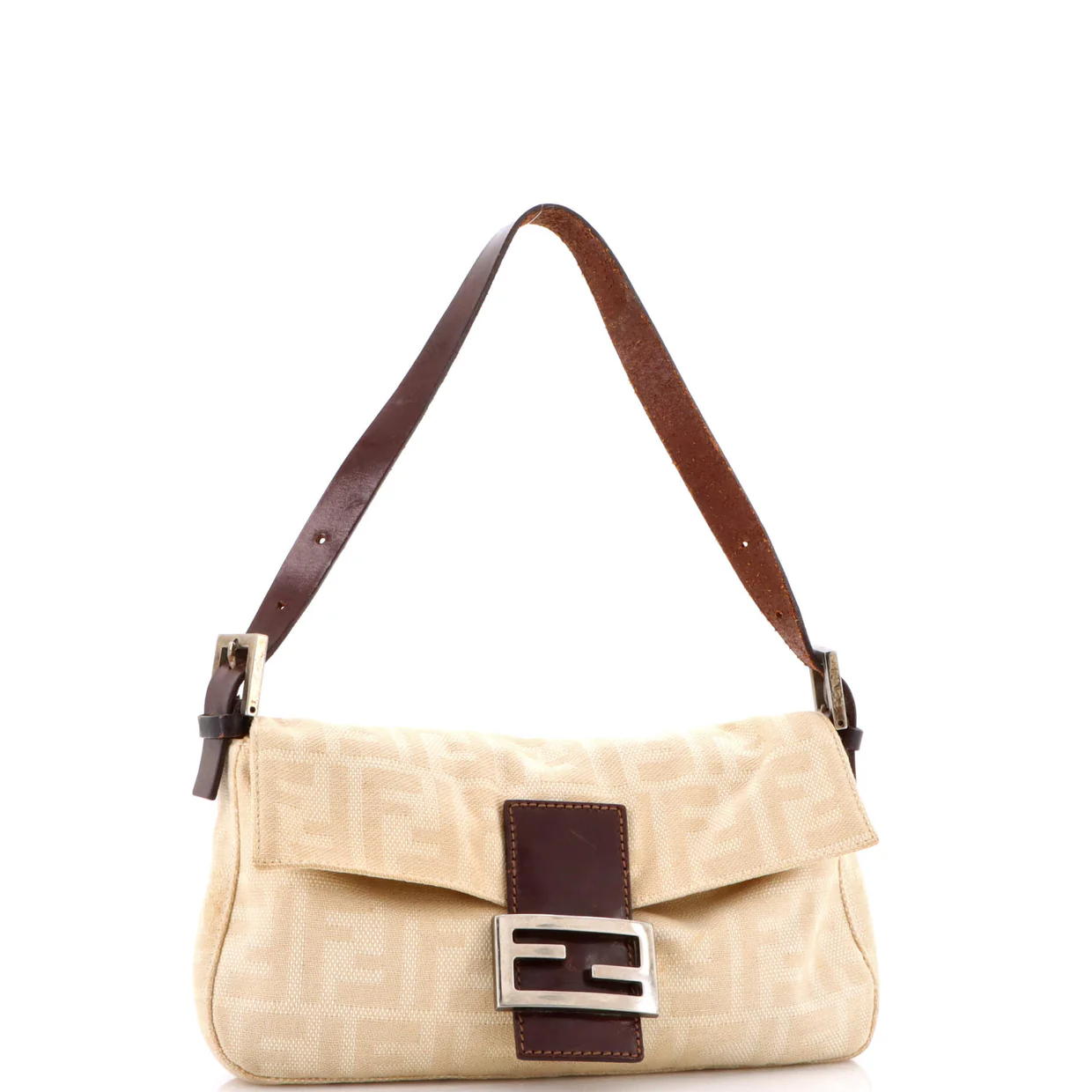 Baguette Bag Zucca Canvas - Deep Luxury