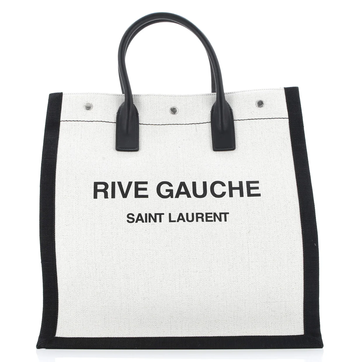 Rive Gauche Shopper Tote Canvas Tall - Deep Luxury