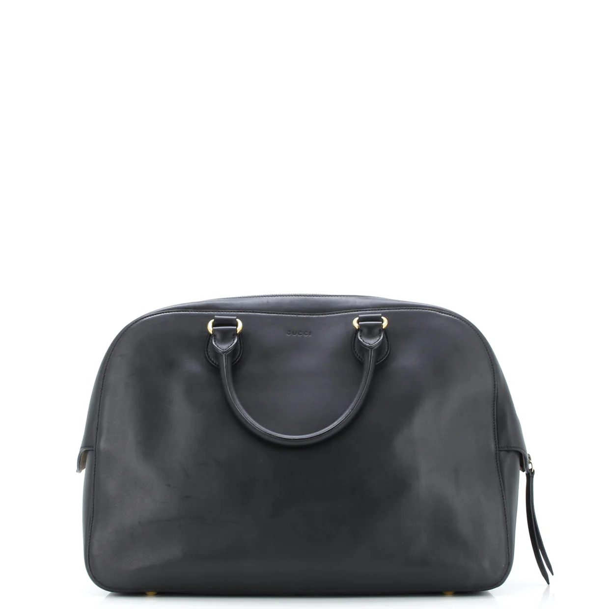 Animal Duffle Bag Embossed Leather Large - Deep Luxury