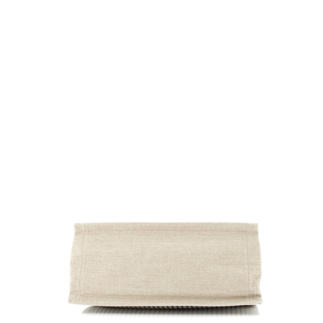 Rive Gauche Shopper Tote Striped Canvas Small - Deep Luxury