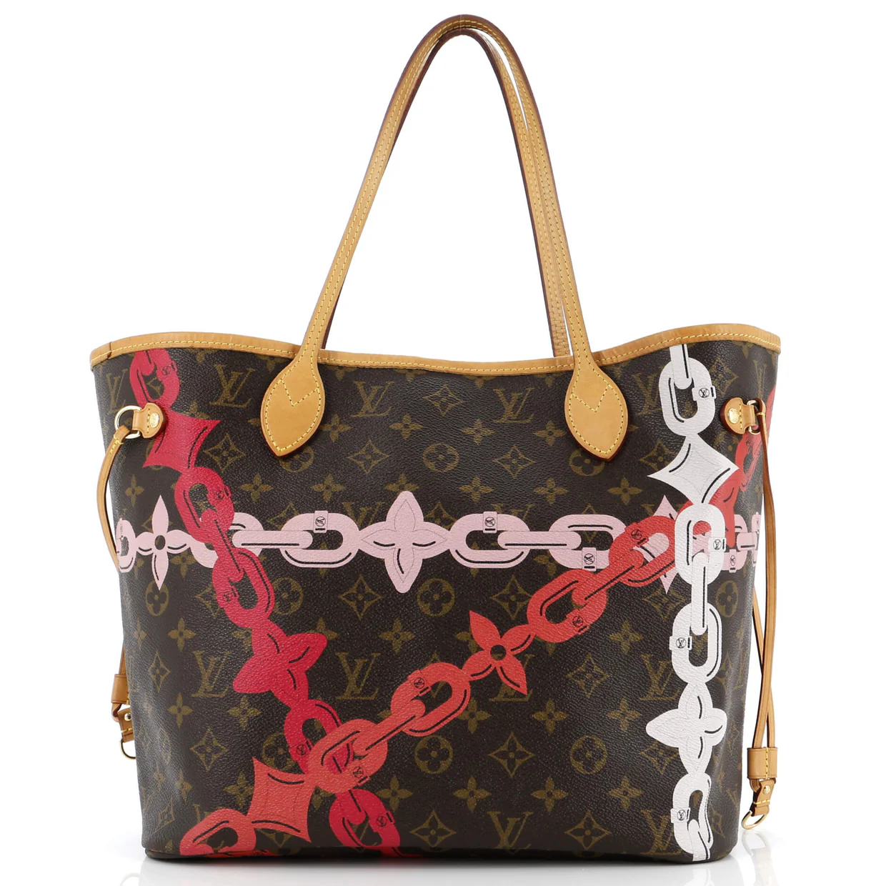 Neverfull NM Tote Limited Edition Bay Monogram Canvas MM - Deep Luxury