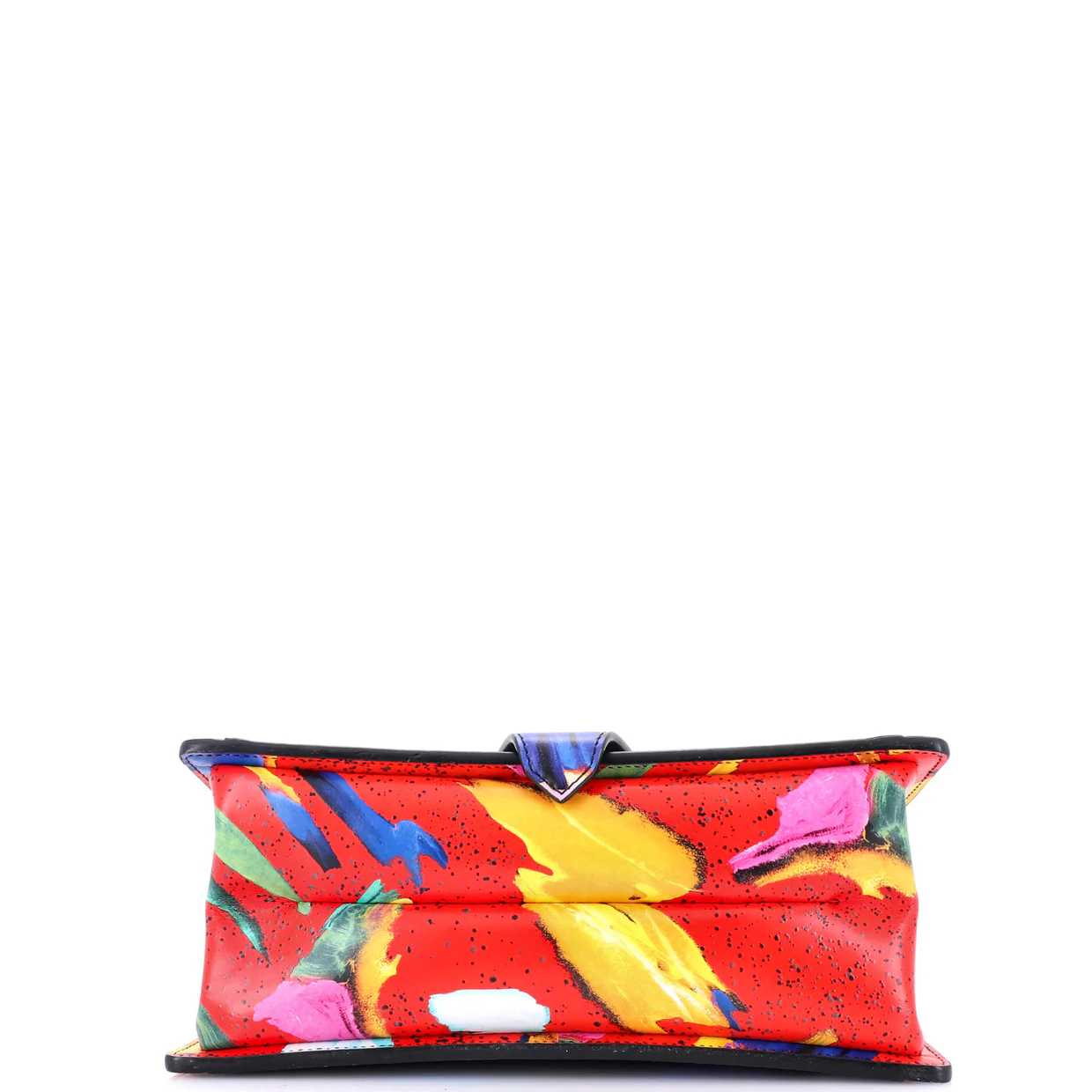 Trapeze Handbag Printed Leather - Deep Luxury