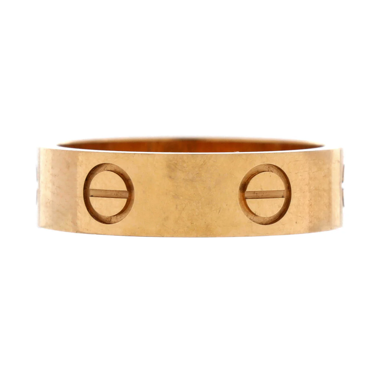 Love Band Ring 18K Yellow Gold - Deep Luxury