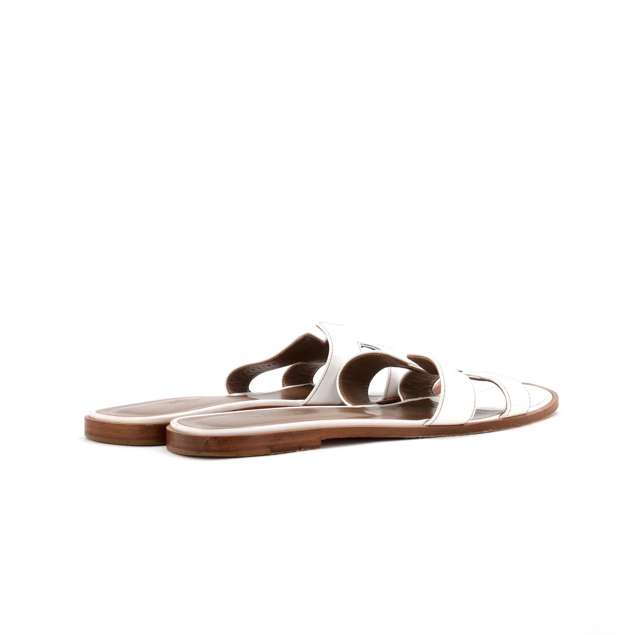 Women's Oran Sandals Perforated Leather - Deep Luxury