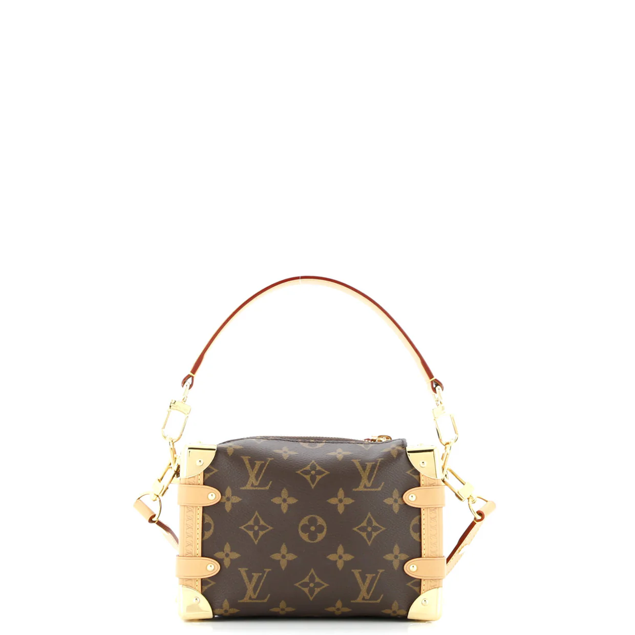 Side Trunk Handbag Monogram Canvas PM - Deep Luxury