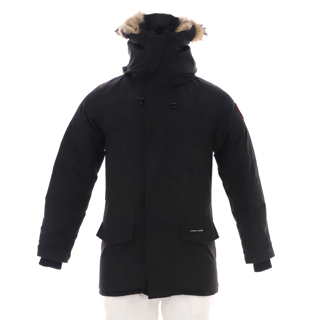 Men's Langford Parka Polyester Blend with Down and Fur - Deep Luxury