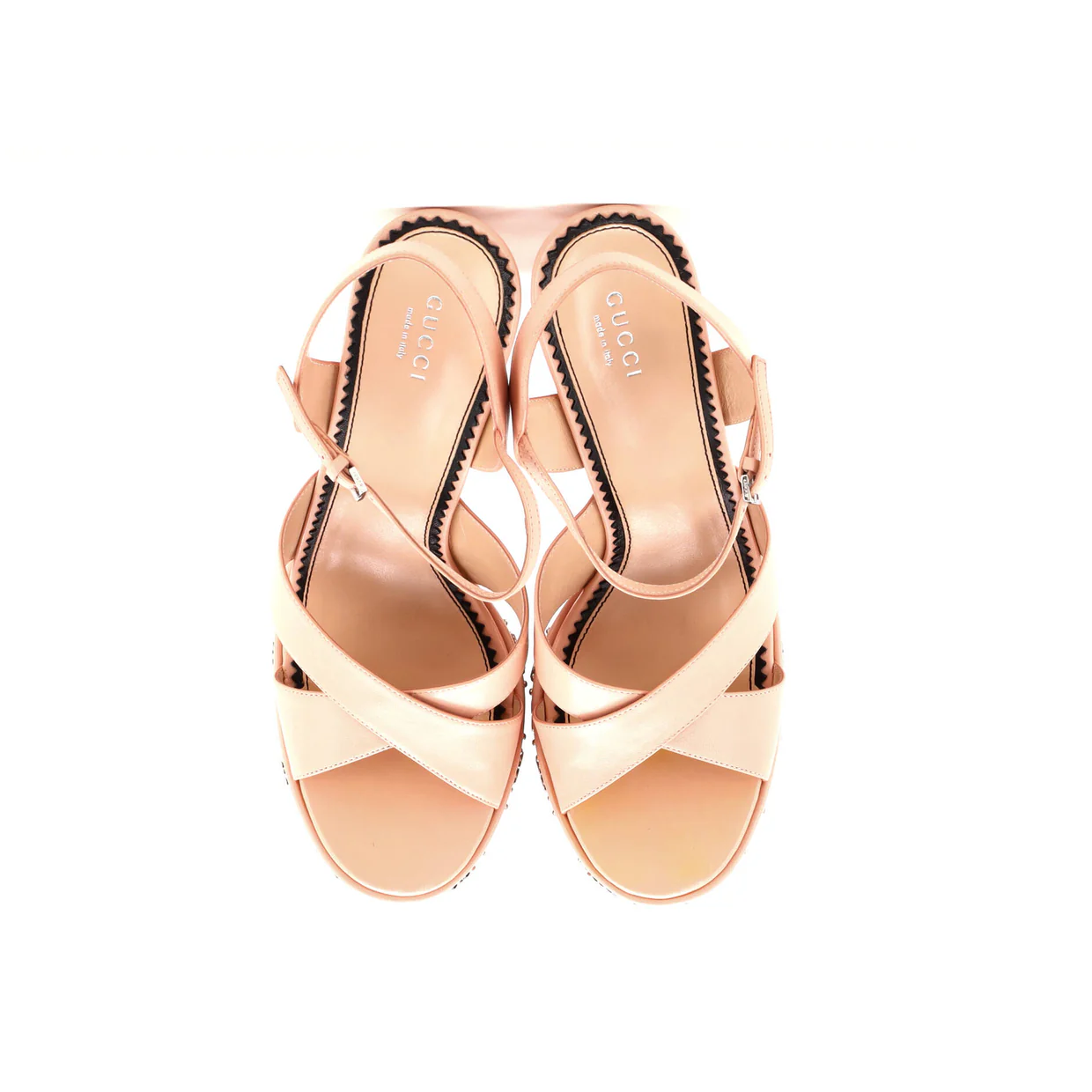 Women's Janaya GG Studded Platform Sandals Leather - Deep Luxury