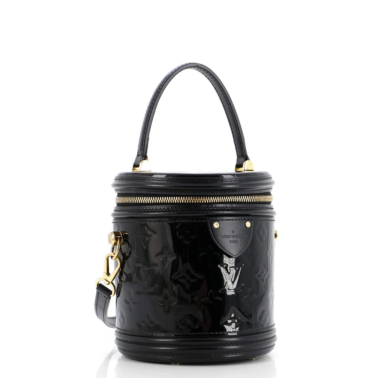 Cannes Handbag Monogram Vernis - Deep Luxury