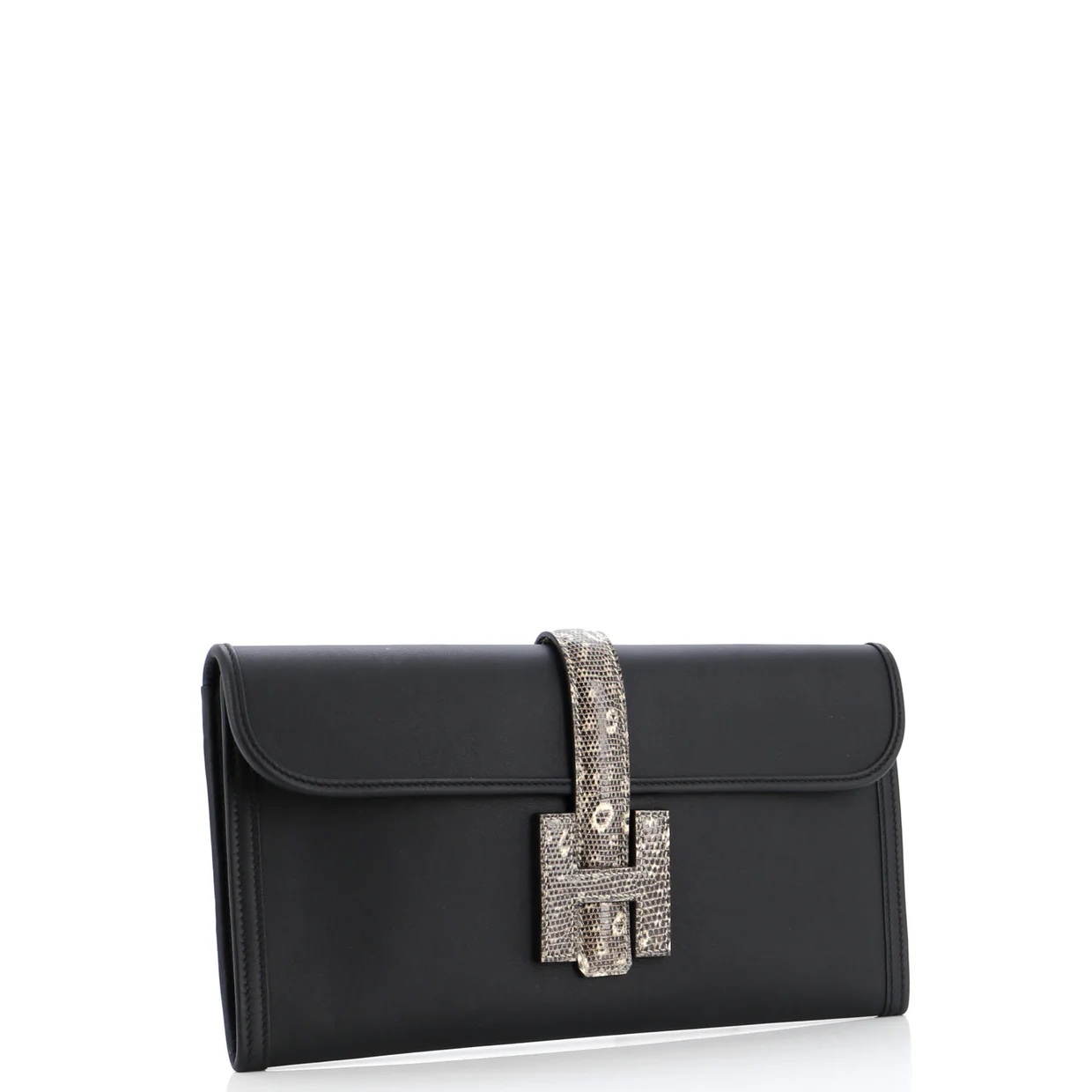 Jige Elan Clutch Swift with Lizard 29 - Deep Luxury