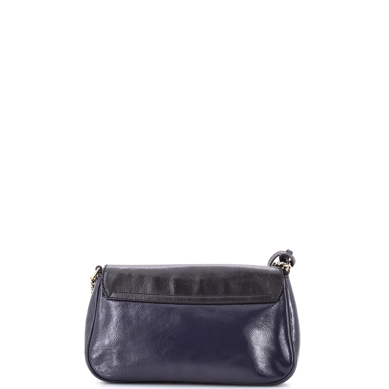 Soho Chain Crossbody Bag Leather Medium - Deep Luxury