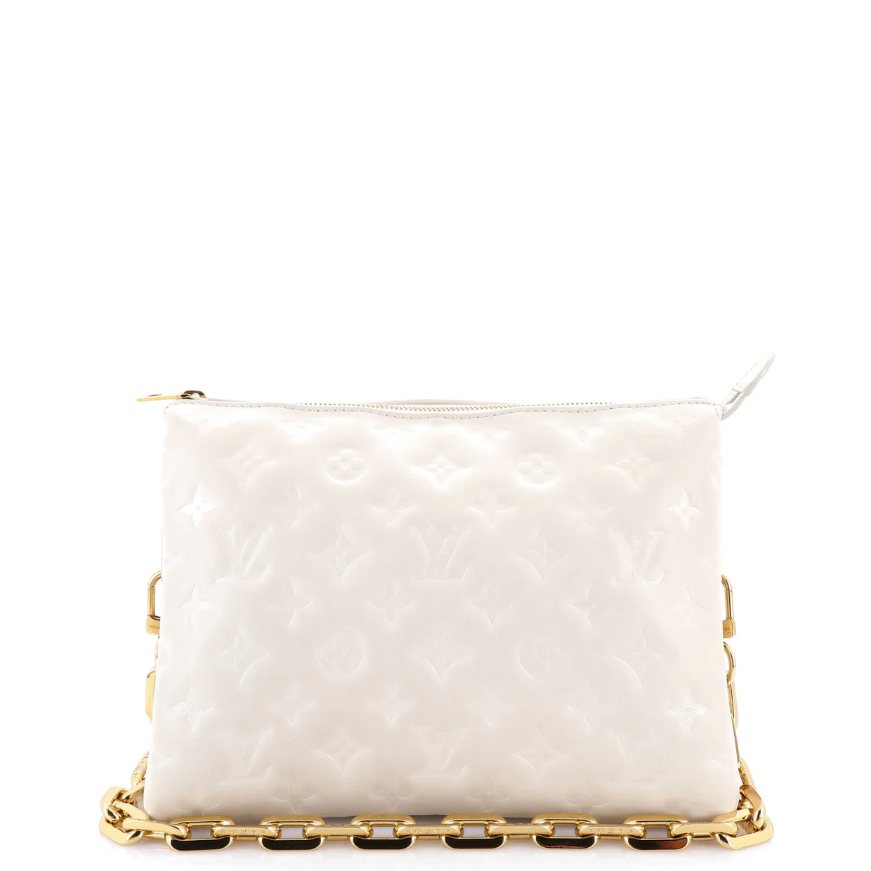 Coussin Bag Monogram Embossed Lambskin PM - Deep Luxury