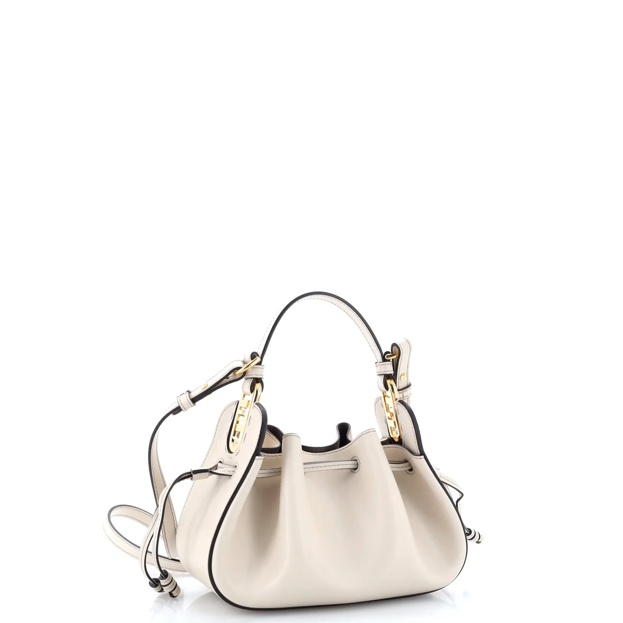 Pomodorino Bucket Bag Leather Mini - Deep Luxury