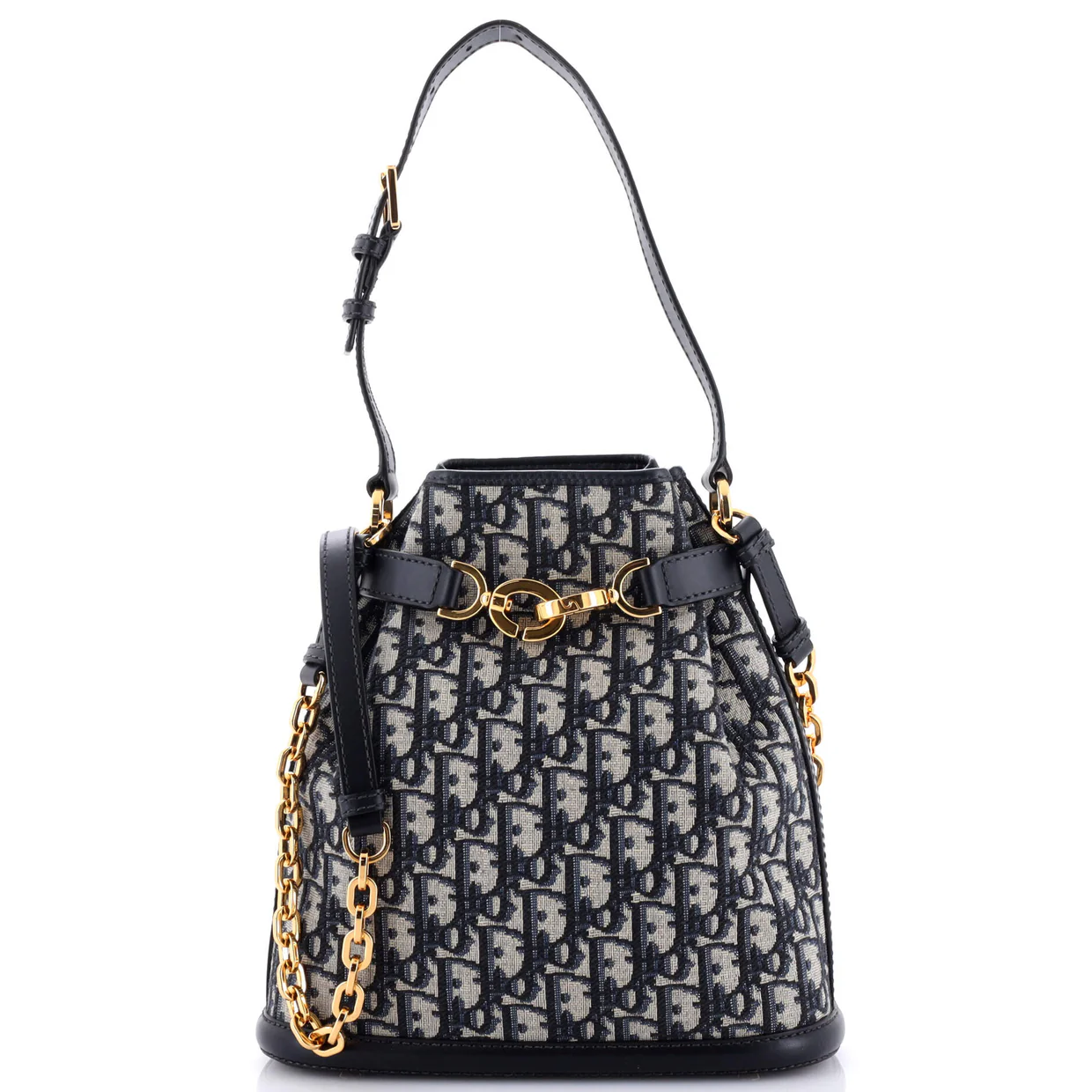 C'est Bucket Bag Oblique Canvas Medium - Deep Luxury