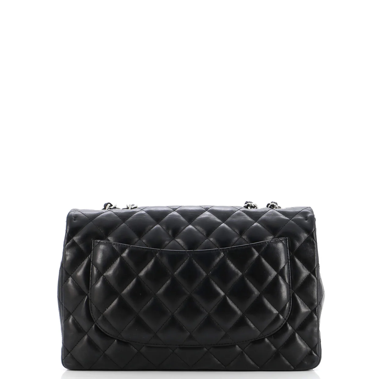 Classic Single Flap Bag Quilted Lambskin Jumbo - Deep Luxury