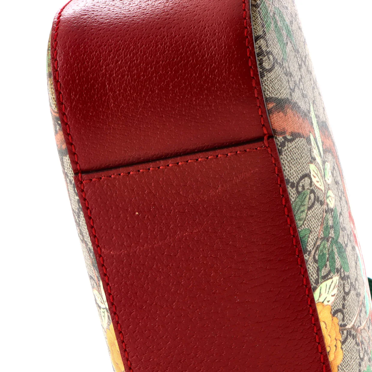 Camera Shoulder Bag Tian Print GG Coated Canvas Medium - Deep Luxury