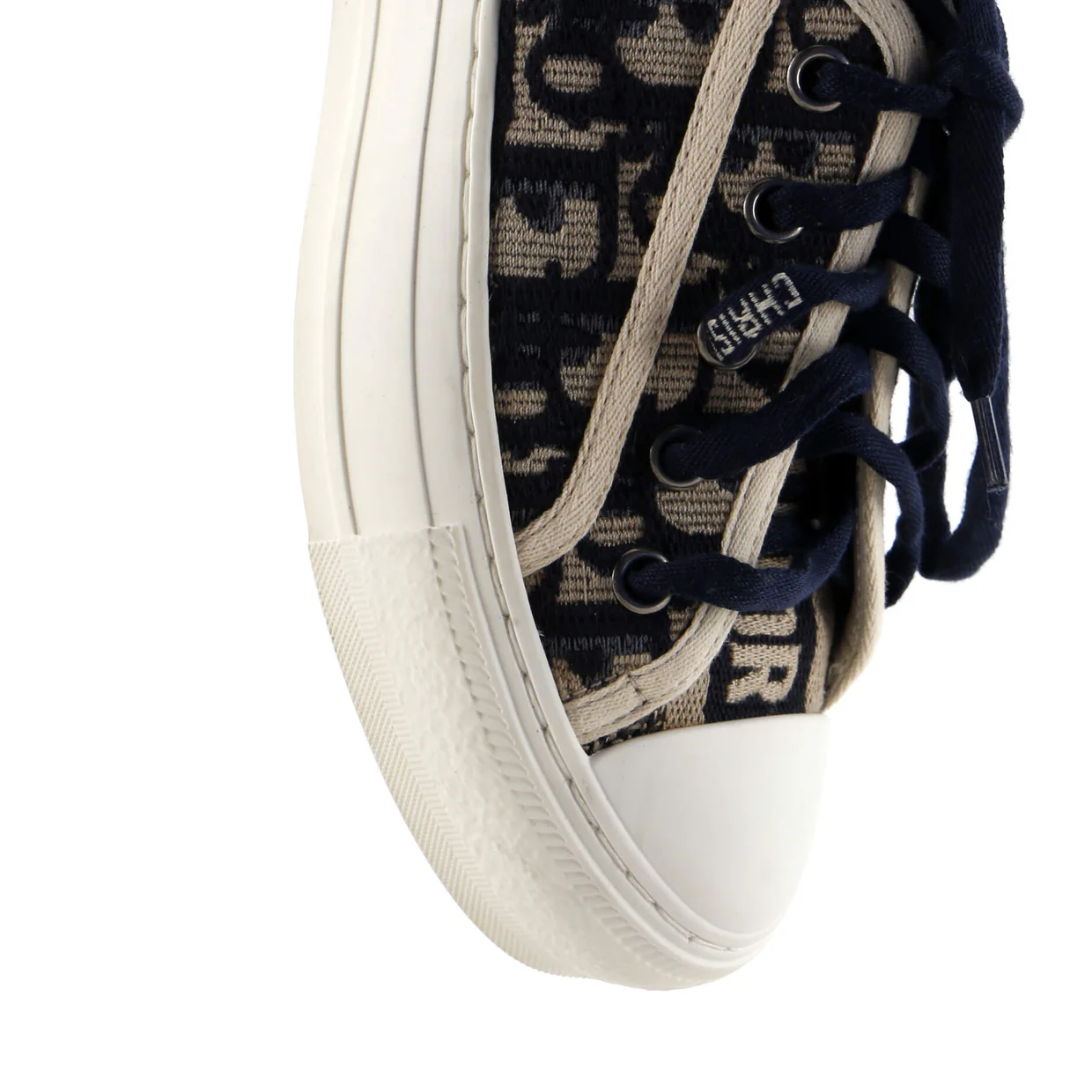 Women's Walk'N'Dior Sneakers Oblique Canvas - Deep Luxury