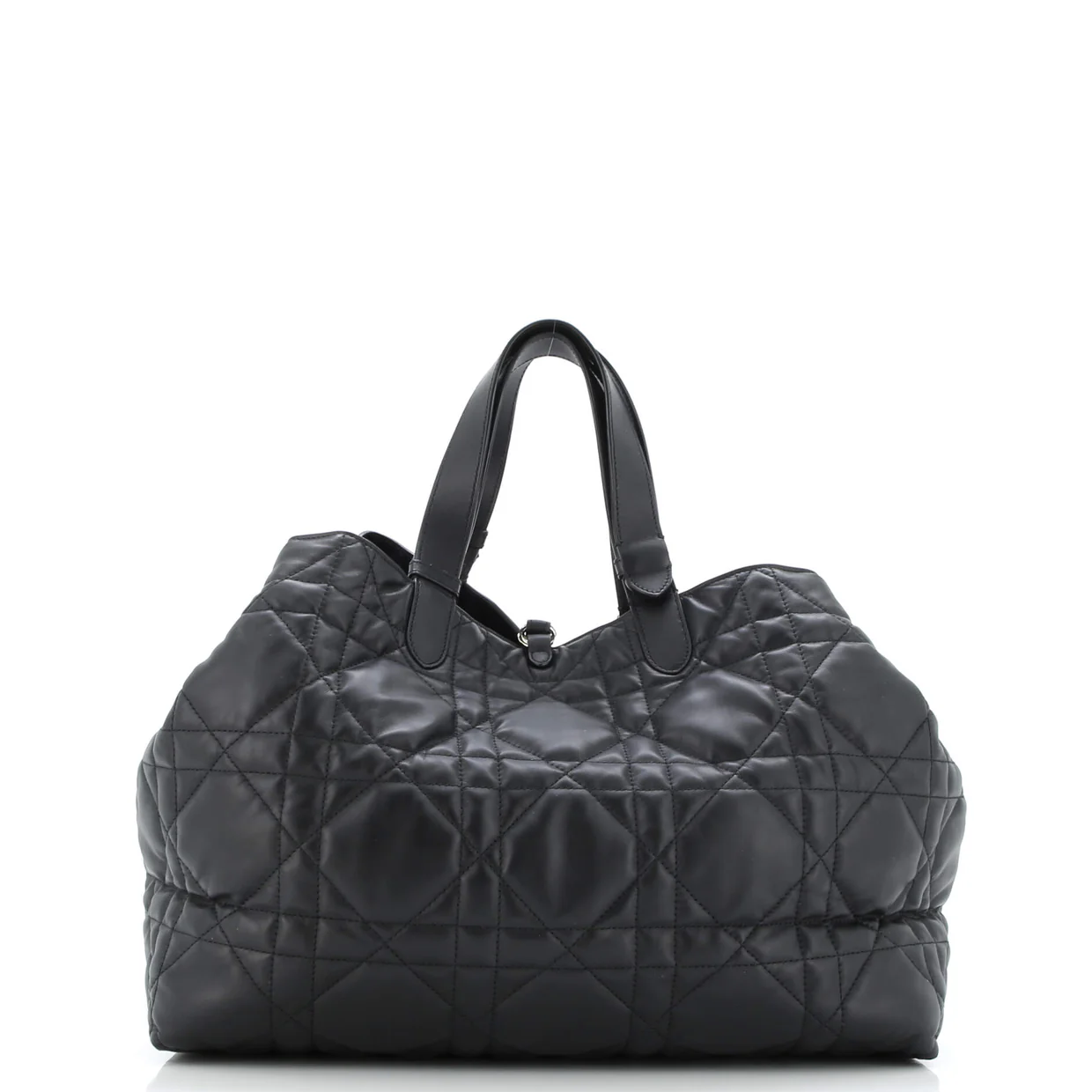 Toujours Tote Bag Macrocannage Quilt Calfskin Large - Deep Luxury