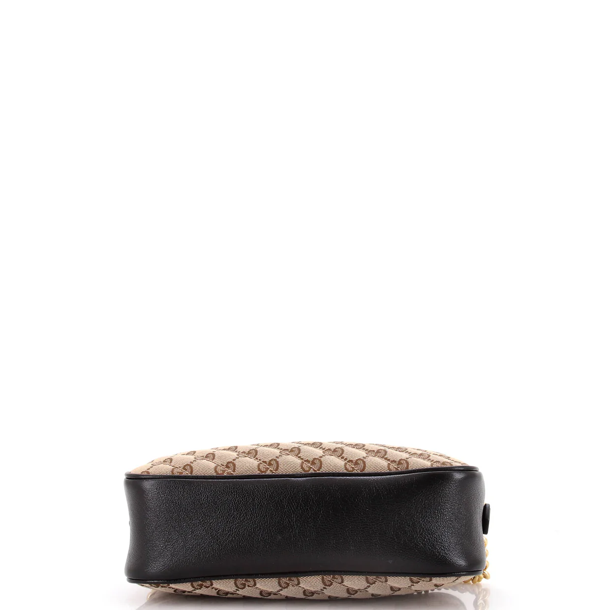 GG Marmont Shoulder Bag Diagonal Quilted GG Canvas Small - Deep Luxury