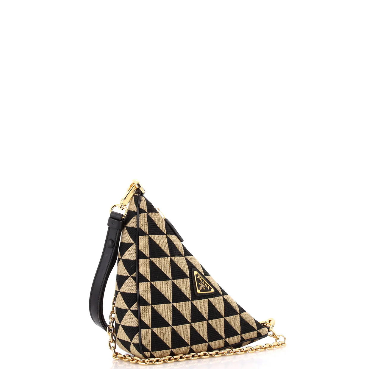 Symbole Triangle Bag Jacquard Mini - Deep Luxury