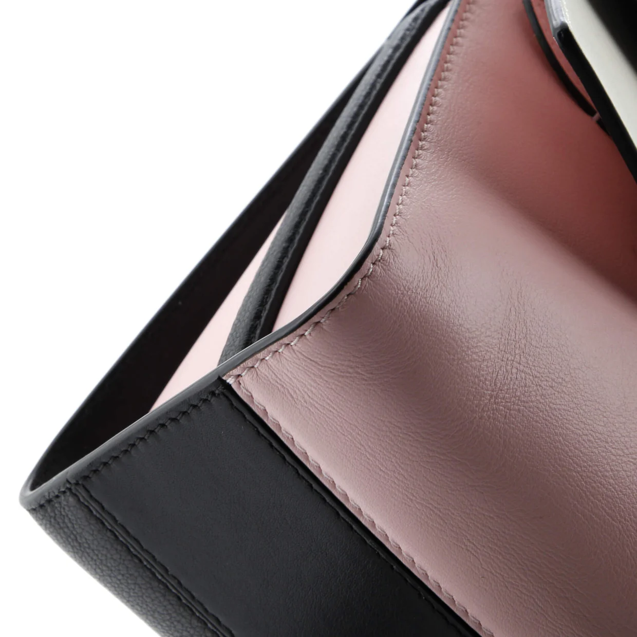 The Story Top Handle Bag Leather - Deep Luxury