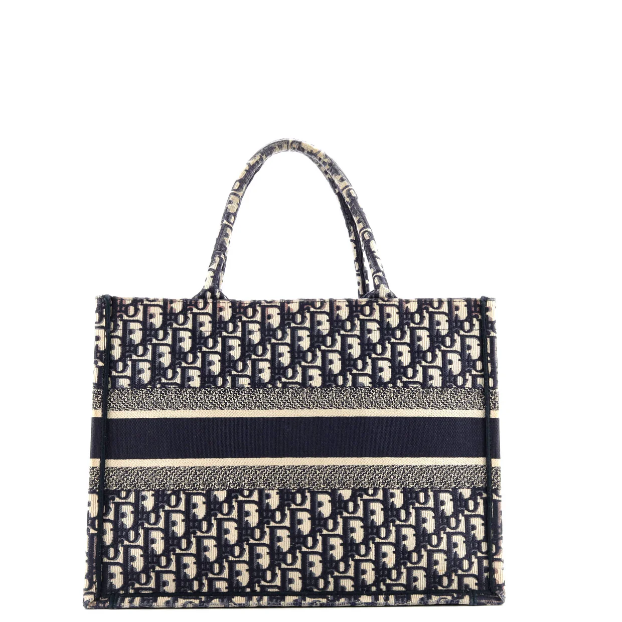 Book Tote Oblique Canvas Medium - Deep Luxury