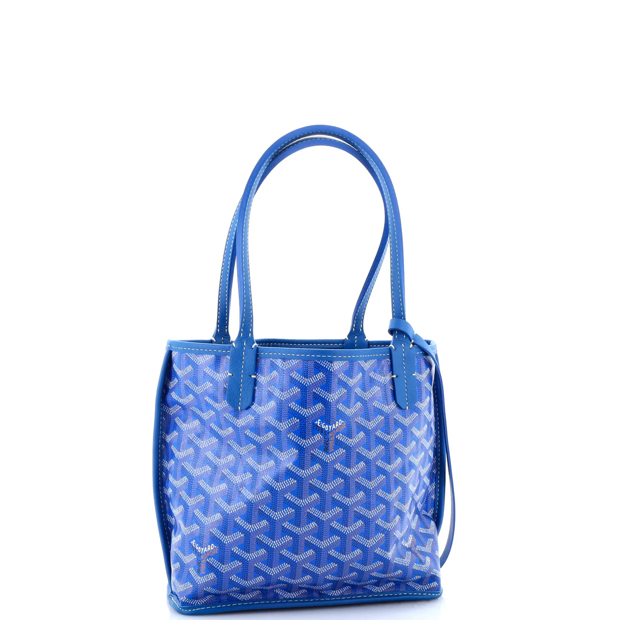 Anjou Reversible Tote Coated Canvas Mini - Deep Luxury