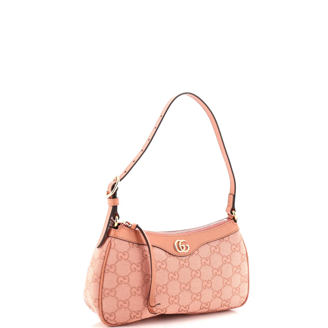 Ophidia Zip Pochette Shoulder Bag GG Canvas Small - Deep Luxury