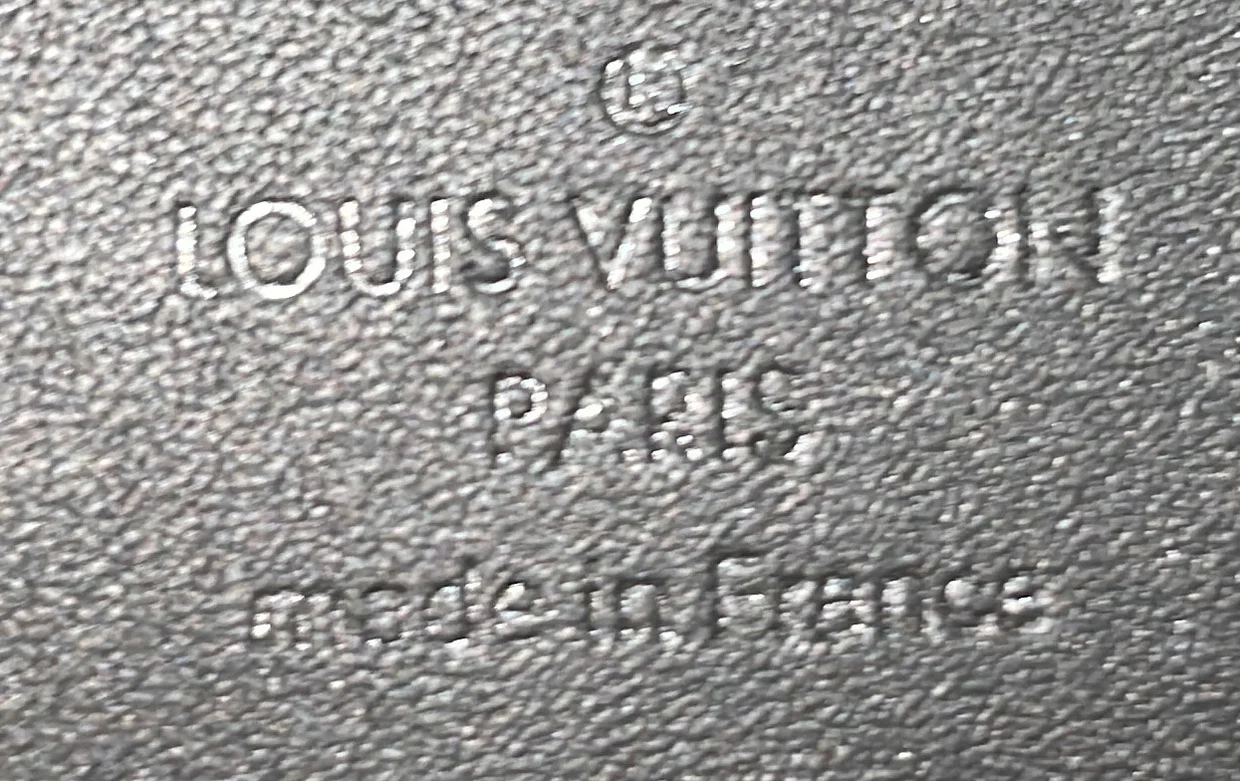 Double Phone Pouch Reverse Monogram Eclipse Canvas - Deep Luxury