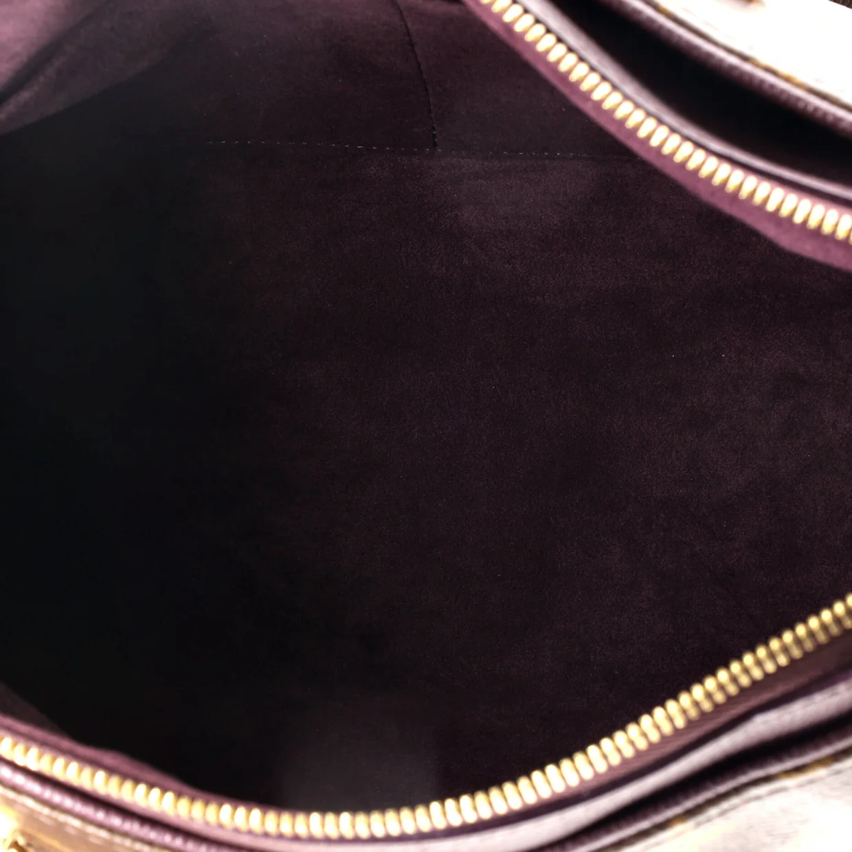 Pallas Tote Monogram Canvas with Leather - Deep Luxury