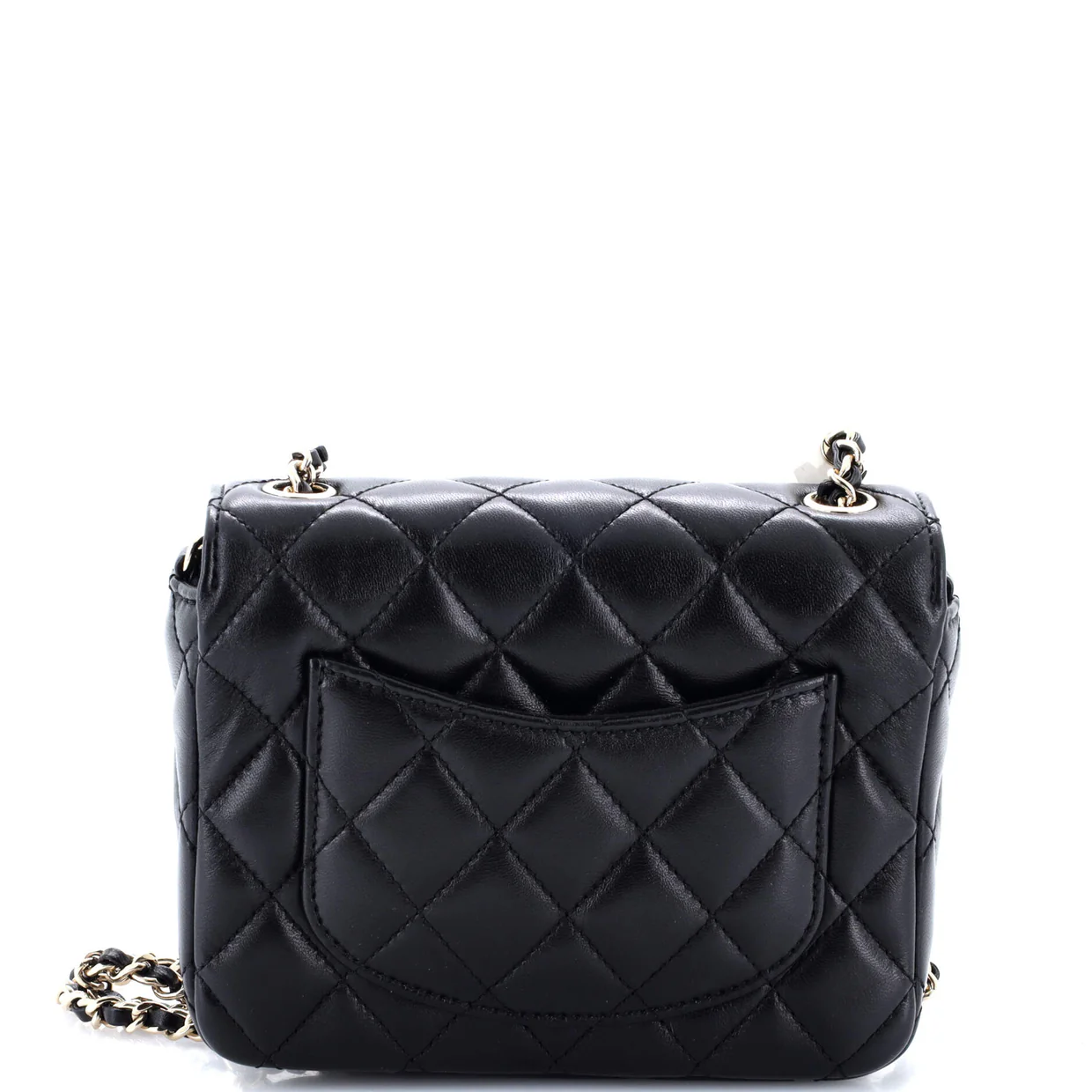 Candy Heart Flap Bag Quilted Lambskin Mini - Deep Luxury