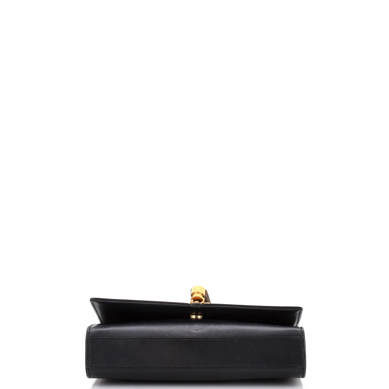 Classic Monogram Tassel Crossbody Bag Leather Medium - Deep Luxury