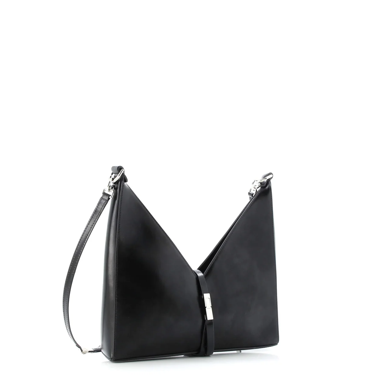 Cut Out Shoulder Bag Leather Small - Deep Luxury