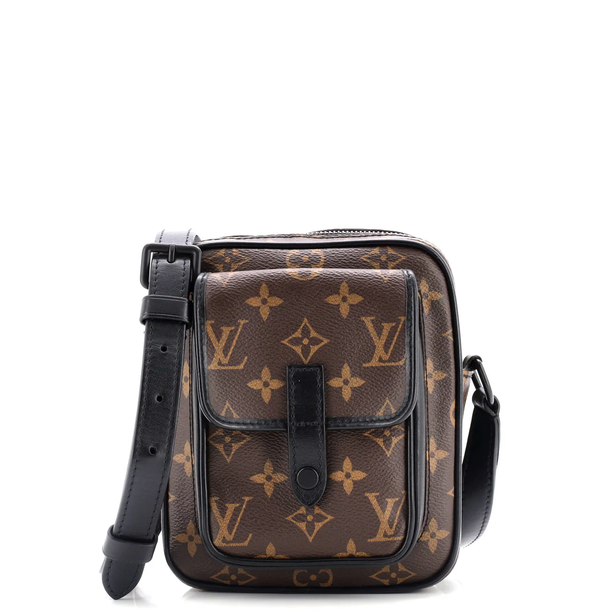 Christopher Wearable Wallet Macassar Monogram Canvas - Deep Luxury
