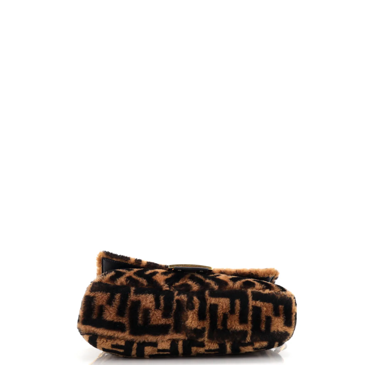 Baguette NM Bag Zucca Shearling Medium - Deep Luxury