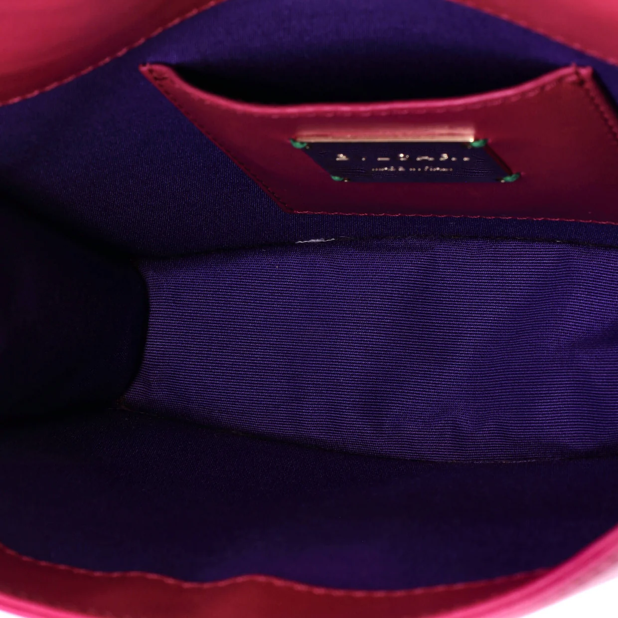 Serpenti Forever Square Shoulder Bag Leather and Stingray Small - Deep Luxury