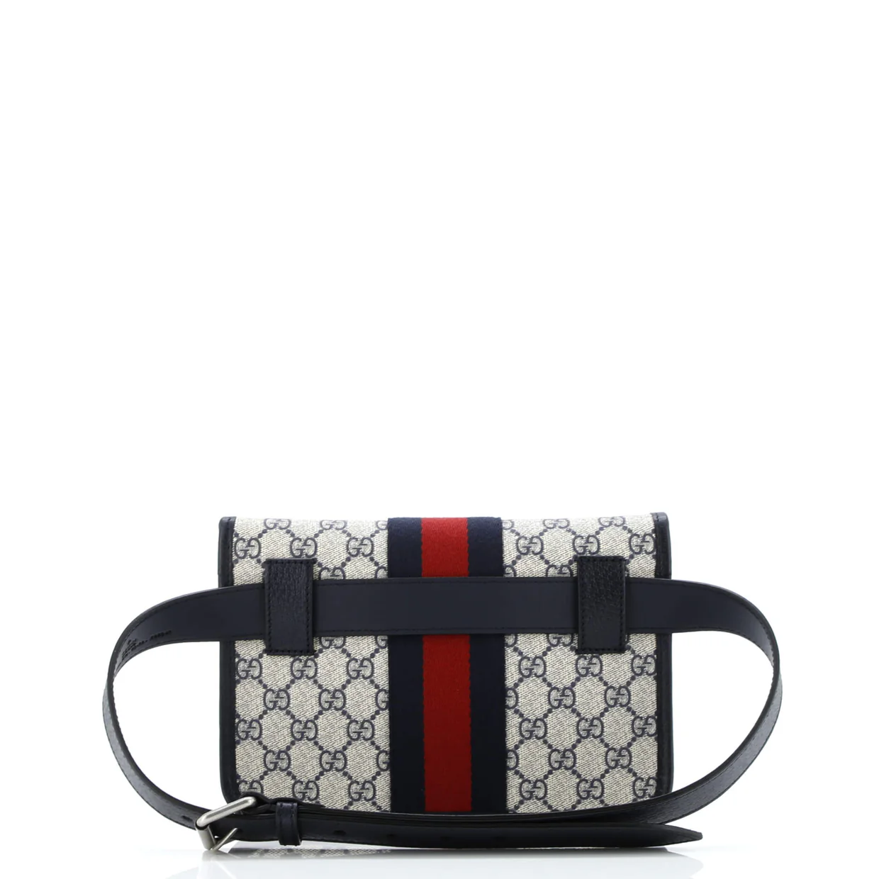 Ophidia Flap Belt Bag GG Coated Canvas with Leather - Deep Luxury