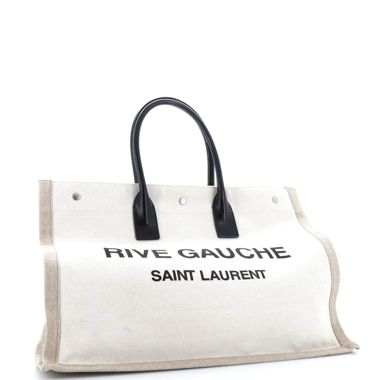 Rive Gauche Shopper Tote Camo Canvas Large - Deep Luxury