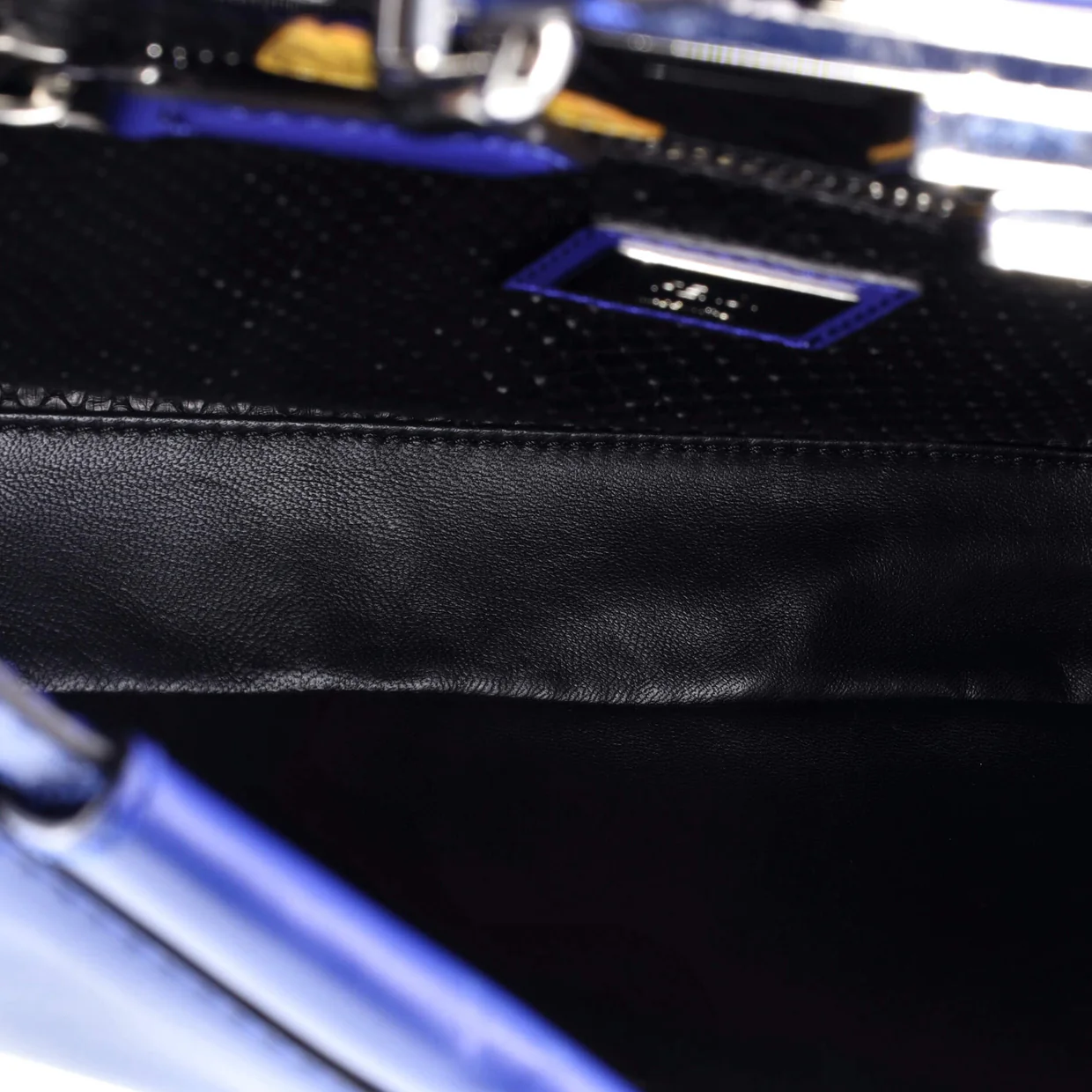 Monster Peekaboo Bag Calfskin and Python Regular - Deep Luxury