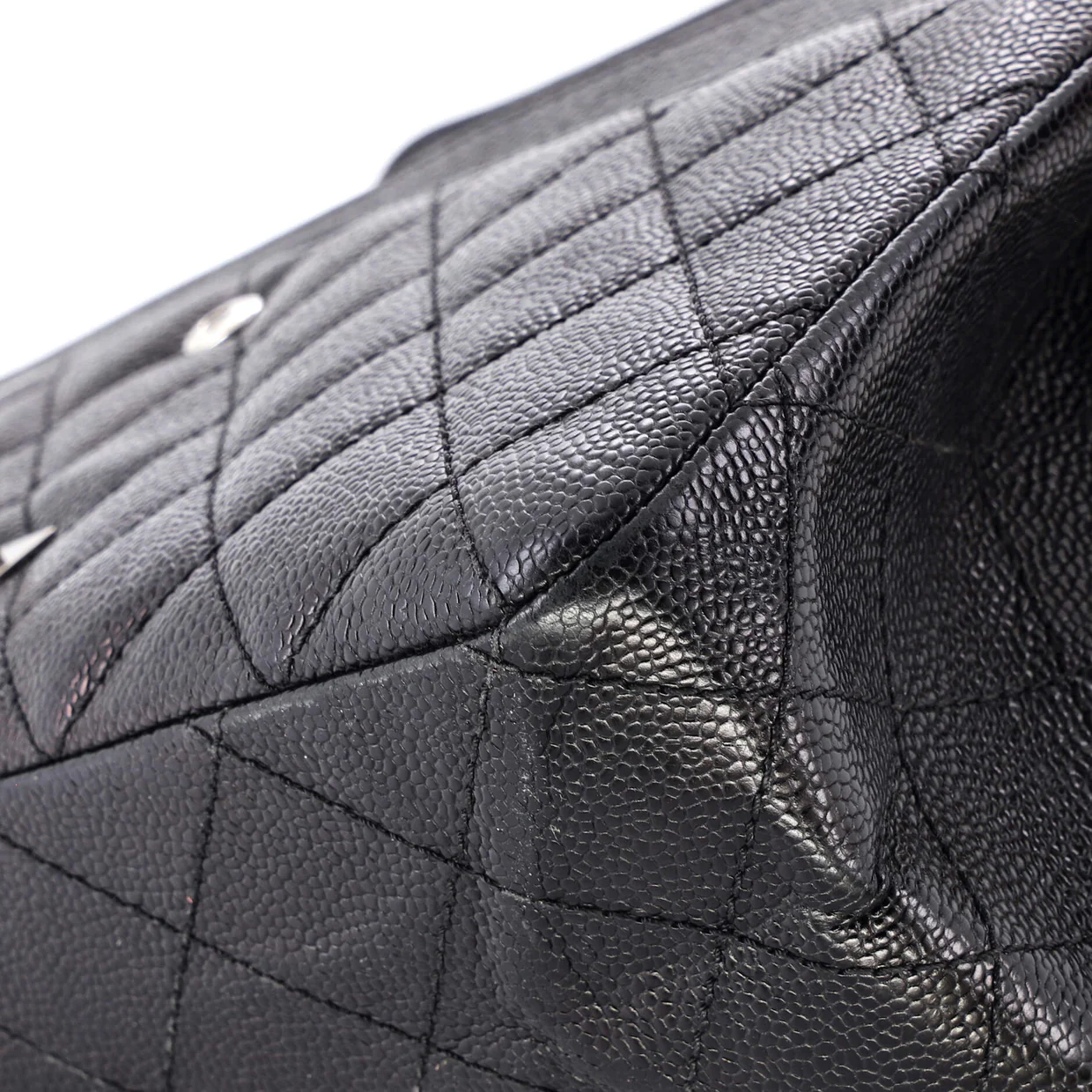 Reissue 2.55 Flap Bag Quilted Caviar 227 - Deep Luxury