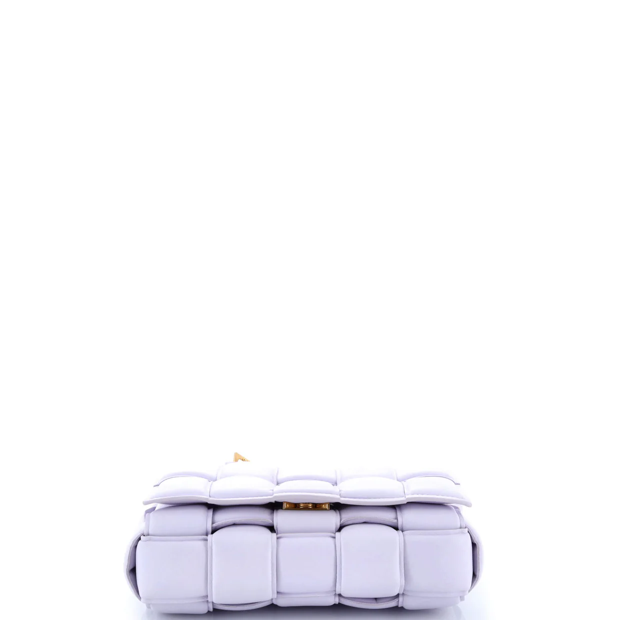 Cassette Crossbody Bag Padded Maxi Intrecciato Leather - Deep Luxury