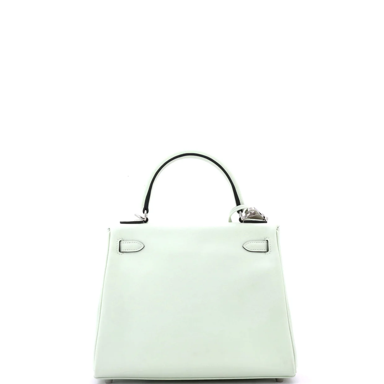 Kelly Handbag Vert Fizz Swift with Palladium Hardware 25 - Deep Luxury
