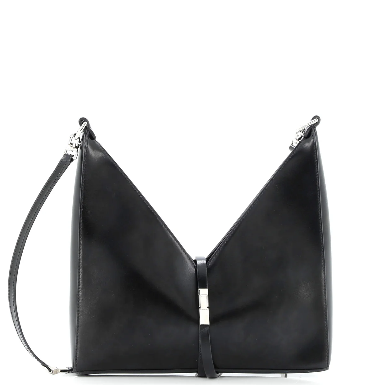 Cut Out Shoulder Bag Leather Small - Deep Luxury