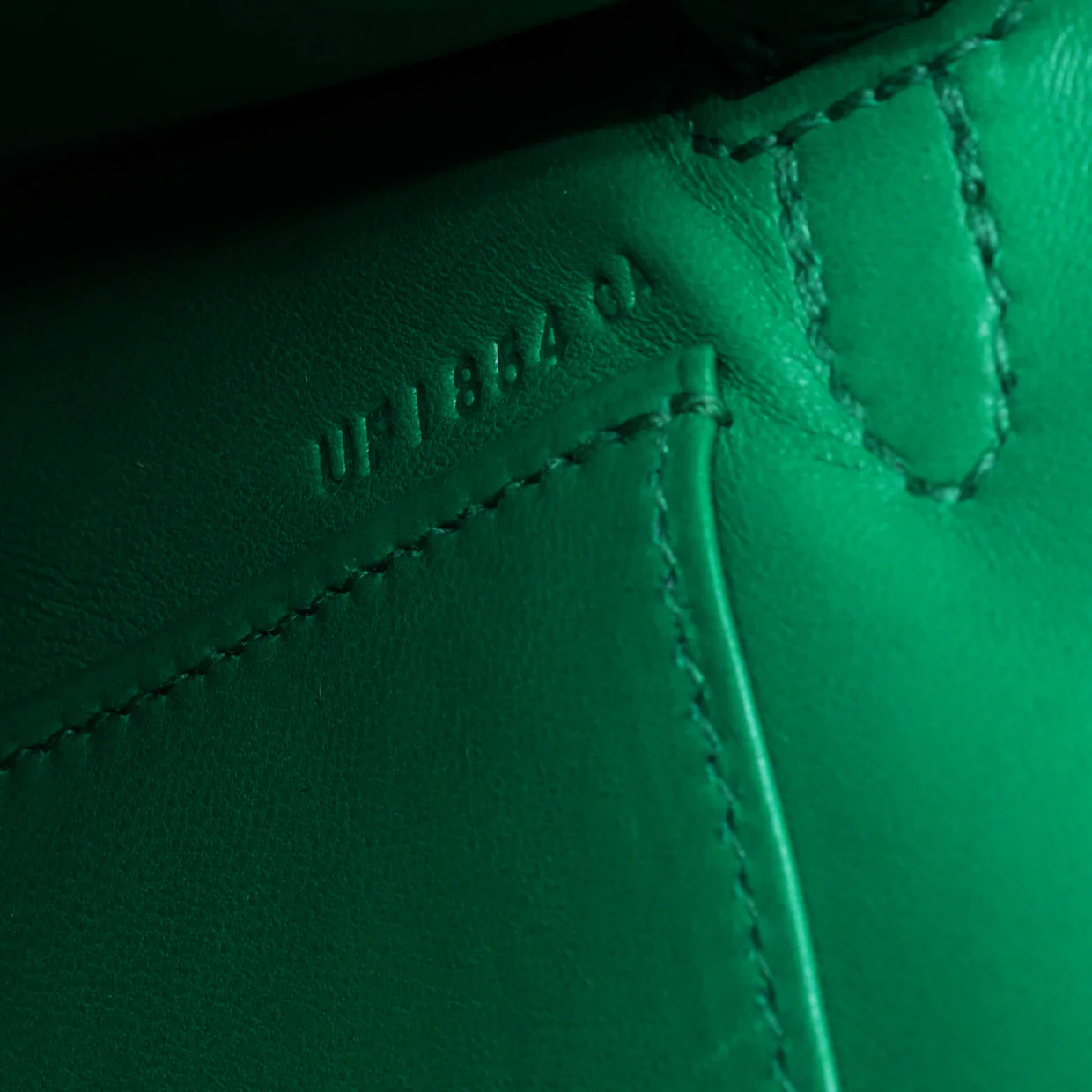 Kelly Mini II Amazone Handbag Green Epsom with Palladium Hardware 20 - Deep Luxury