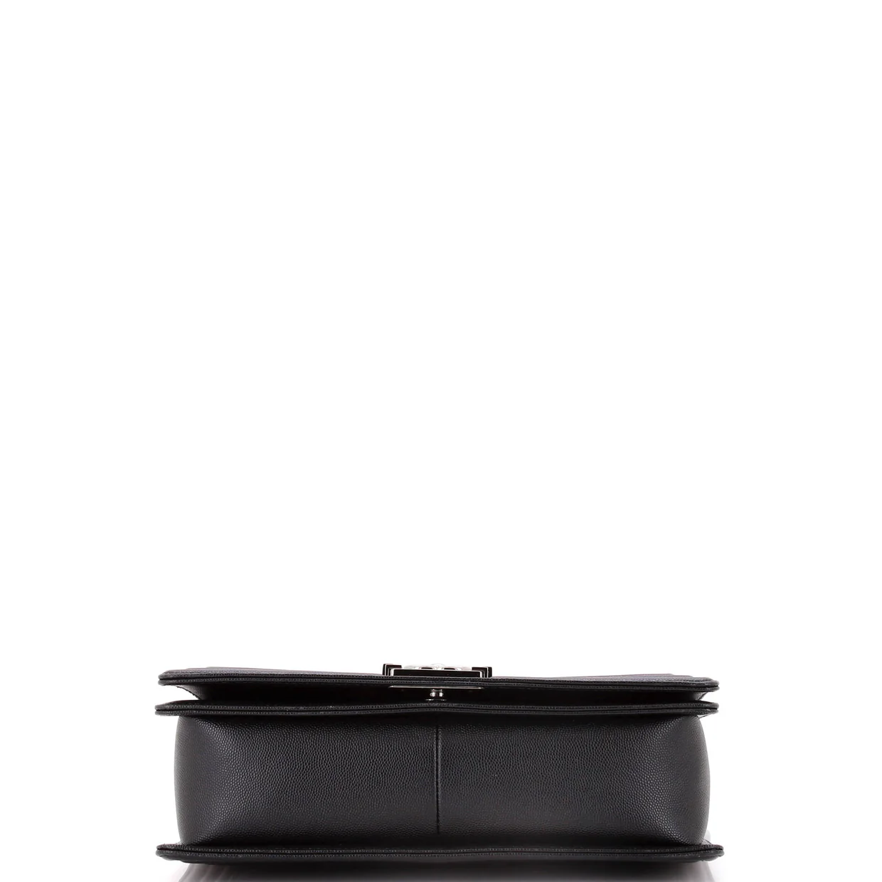 Boy Flap Bag Chevron Caviar New Medium - Deep Luxury